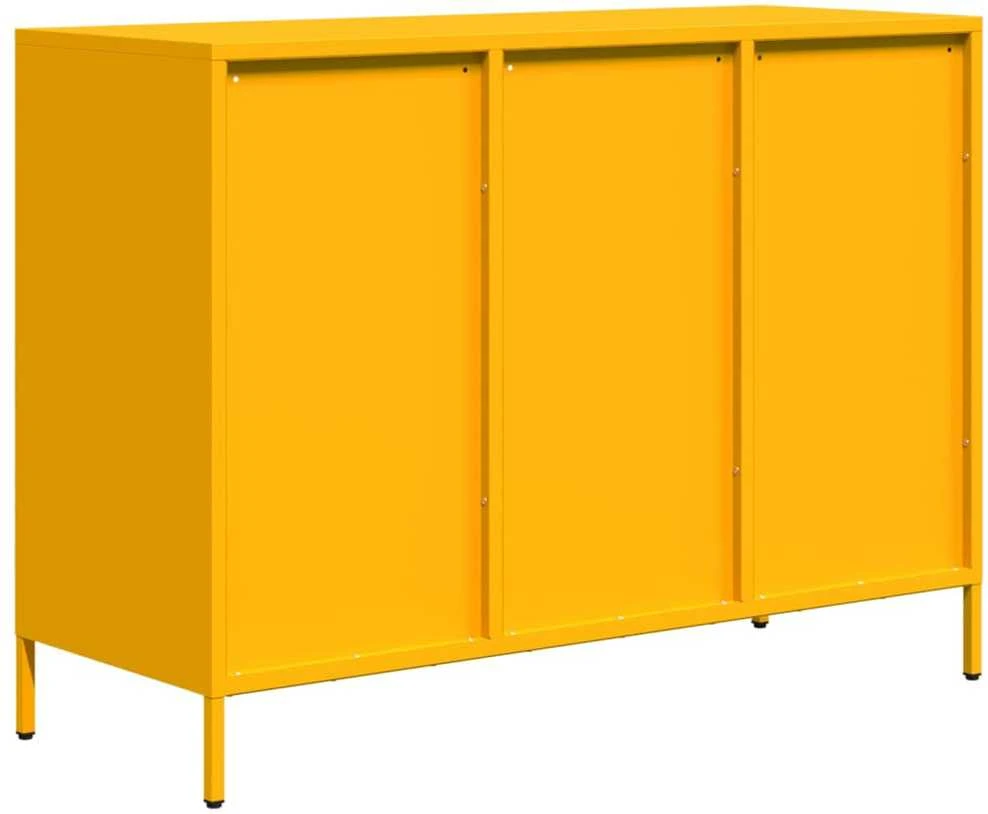 Šoninė spintelė, garstyčių, 101,5x39x73,5cm, plienas