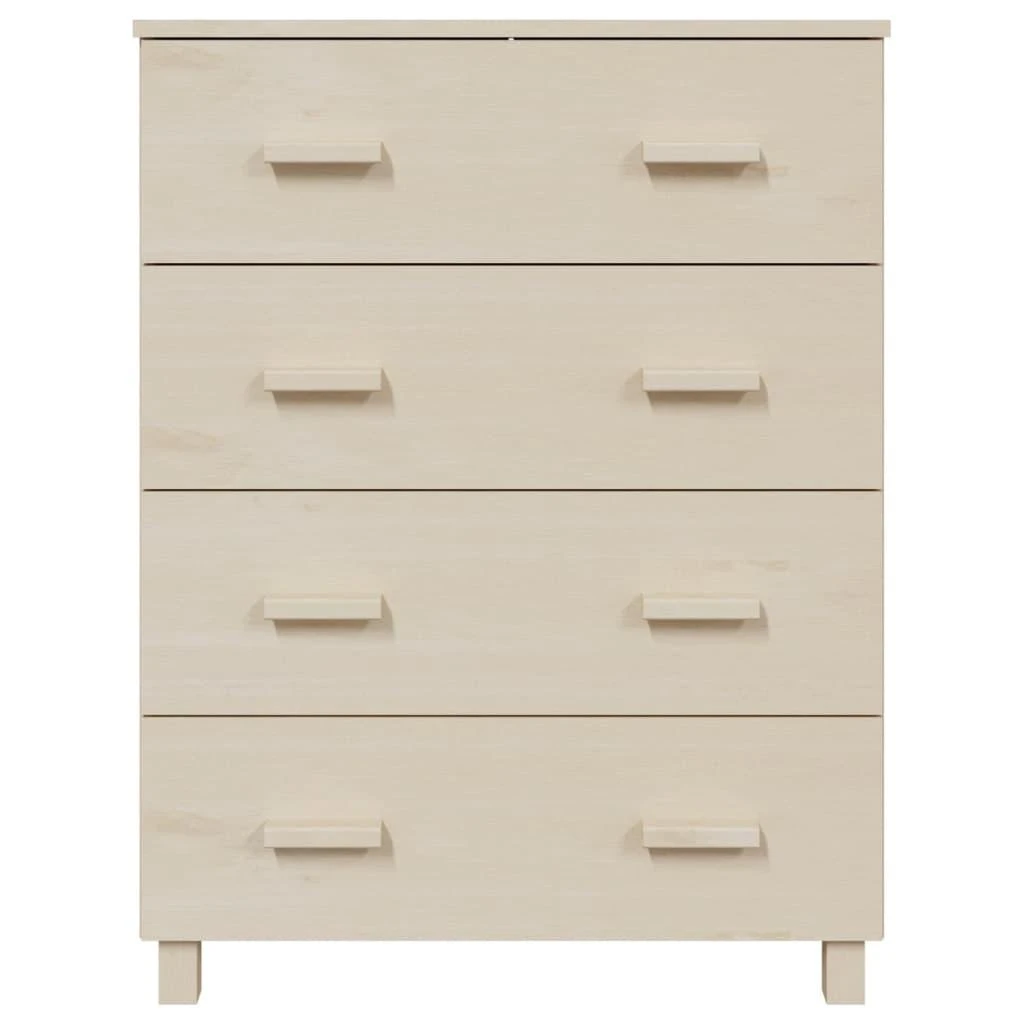 Šoninė spintelė HAMAR, medaus ruda, 79x40x103,5cm, pušis