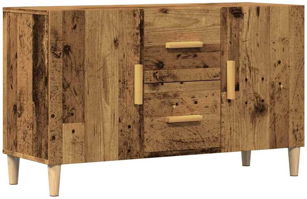 Šoninė spintelė, medienos, 100x36x60cm, apdirbta mediena
