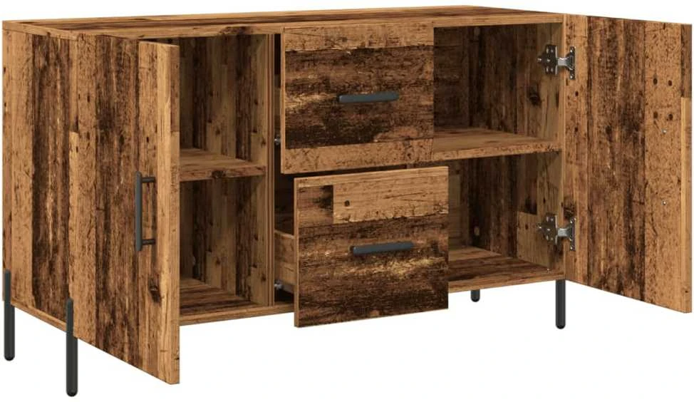 Šoninė spintelė, medienos, 100x36x60cm, apdirbta mediena