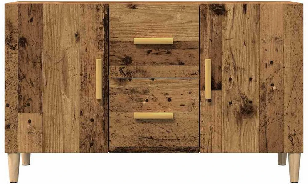 Šoninė spintelė, medienos, 100x36x60cm, apdirbta mediena