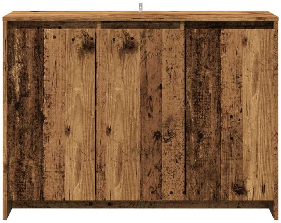 Šoninė spintelė, medienos, 102x33x75cm, apdirbta mediena