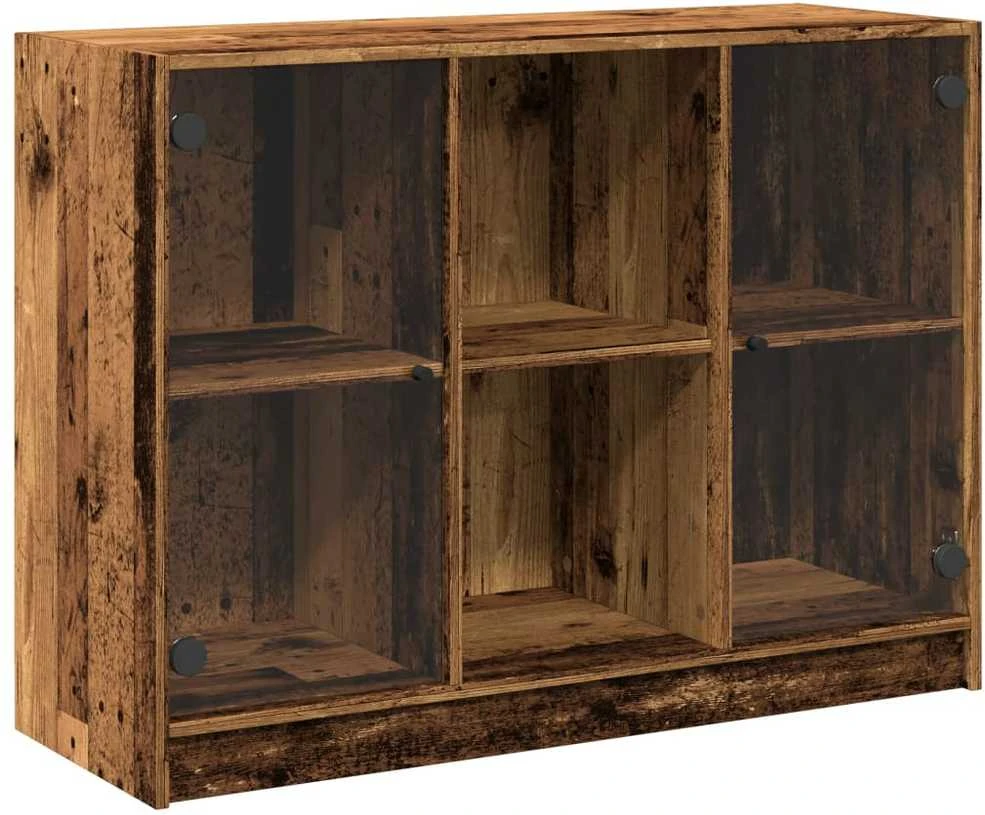 Šoninė spintelė, medienos, 102x37x75,5cm, apdirbta mediena