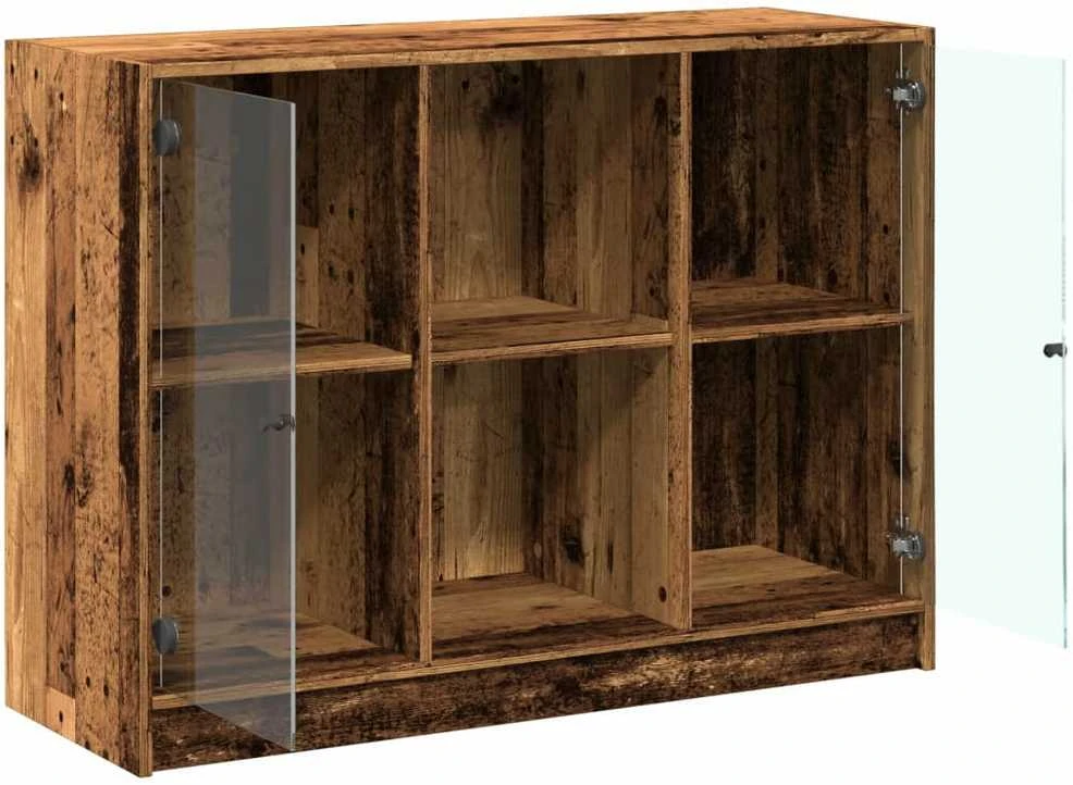 Šoninė spintelė, medienos, 102x37x75,5cm, apdirbta mediena