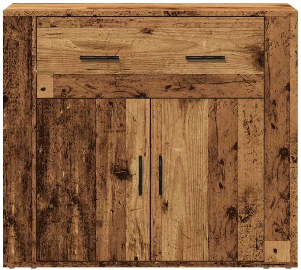 Šoninė spintelė, medienos, 80x33x70cm, apdirbta mediena