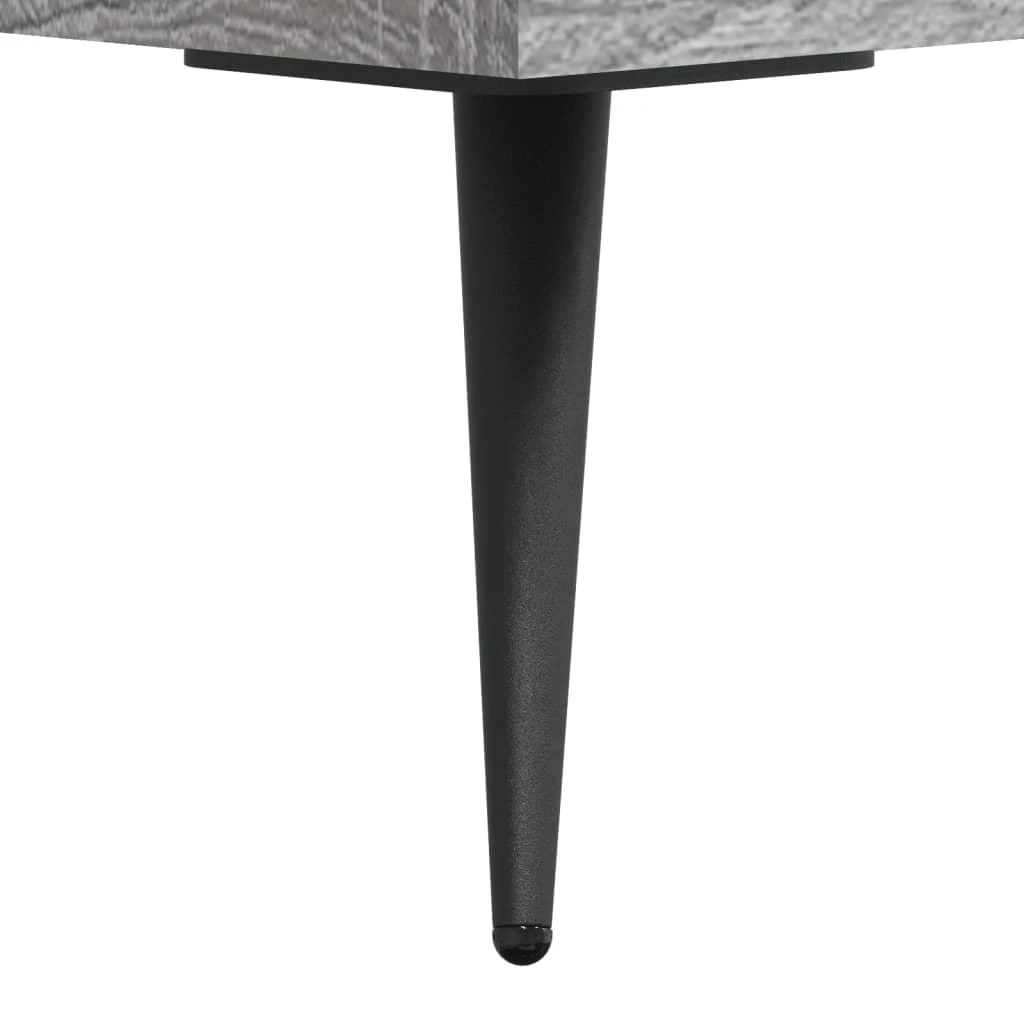 Šoninė spintelė, pilka ąžuolo, 100x36x60cm, apdirbta mediena