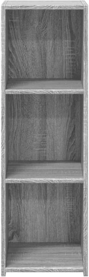 Šoninė spintelė, pilka ąžuolo, 30x41x93cm, apdirbta mediena