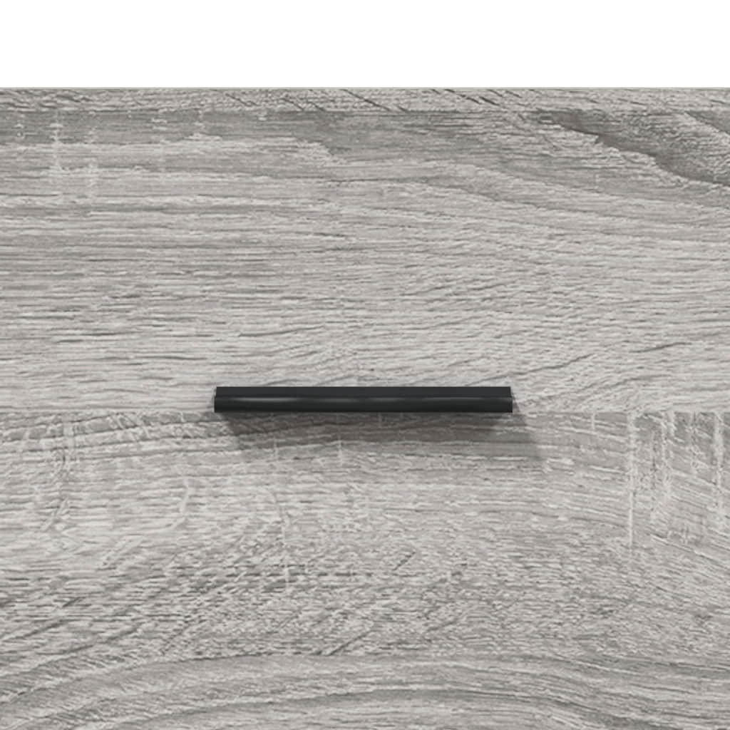 Šoninė spintelė, pilka ąžuolo, 34,5x34x90cm, apdirbta mediena