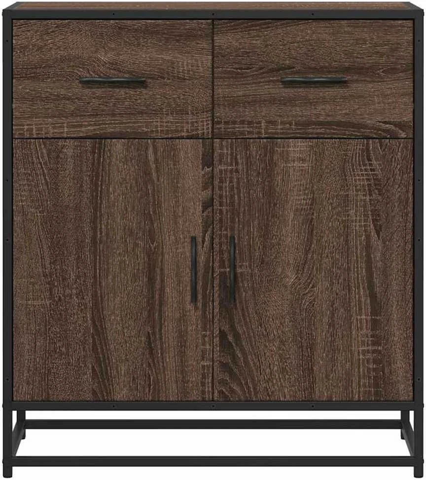 indauja Rudas ąžuolas 68x35x76 cm Inžinierinė mediena