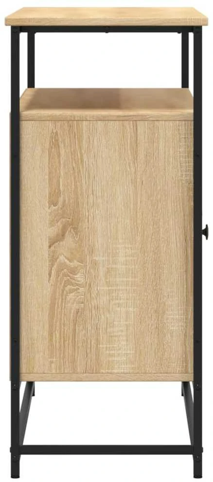 Šoninė spintelė, sonoma ąžuolo, 100x35x80cm, apdirbta mediena