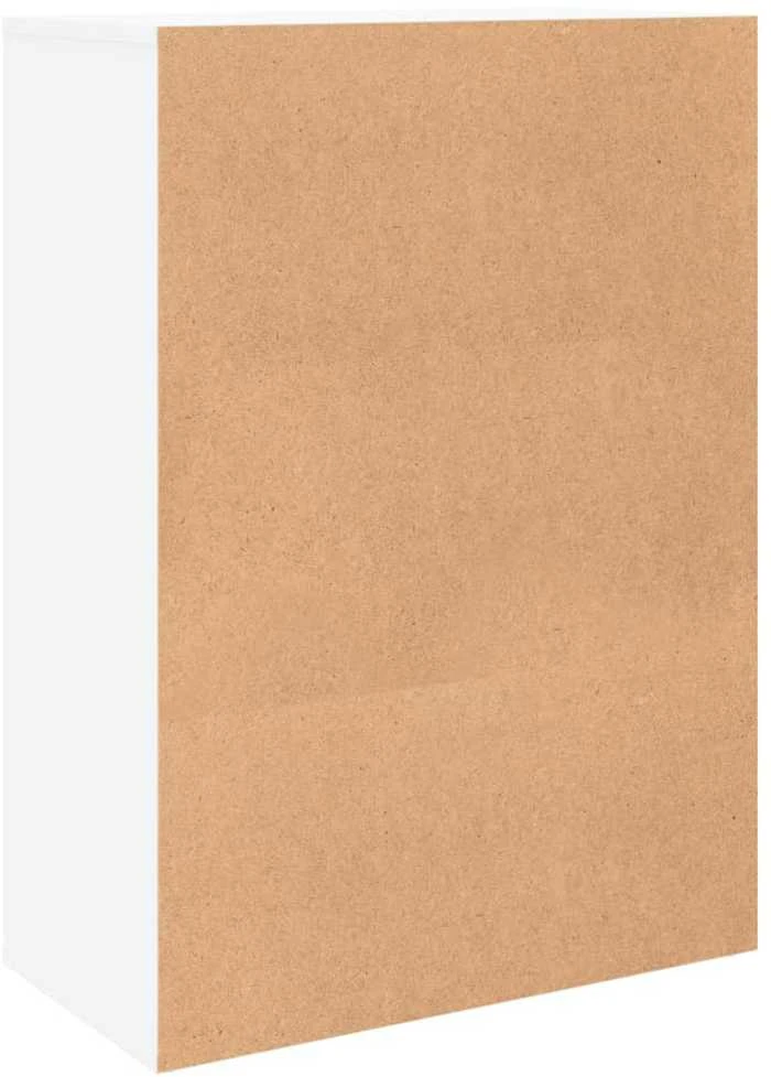 Šoninės spintelės, 2vnt., baltos, 60x31x84cm, apdirbta mediena