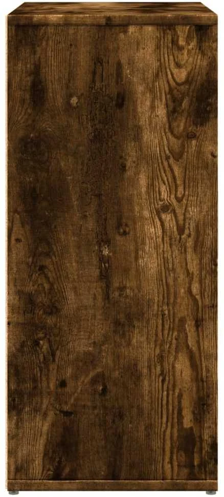 Šoninės spintelės, 2vnt., dūminio ąžuolo, 60x31x70cm, mediena