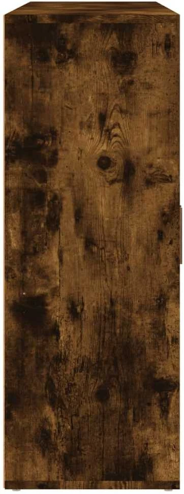 Šoninės spintelės, 3vnt., dūminio ąžuolo, 60x31x84cm, mediena