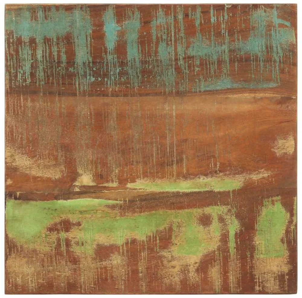 Šoninis staliukas, 35x35x55cm, perdirbtos medienos masyvas