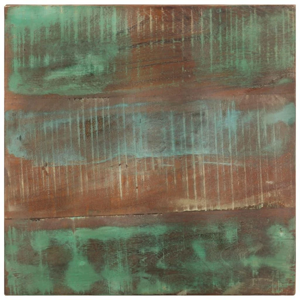Šoninis staliukas su ratukais, 40x40x42cm, perdirbta mediena