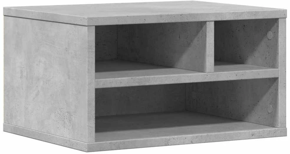 Spausdintuvo stovas, betono, 40x32x22,5cm, apdirbta mediena