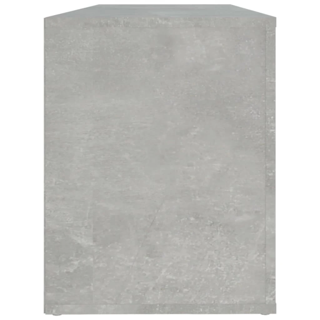 Spintelė batams, betono pilka, 100x35x45cm, apdirbta mediena