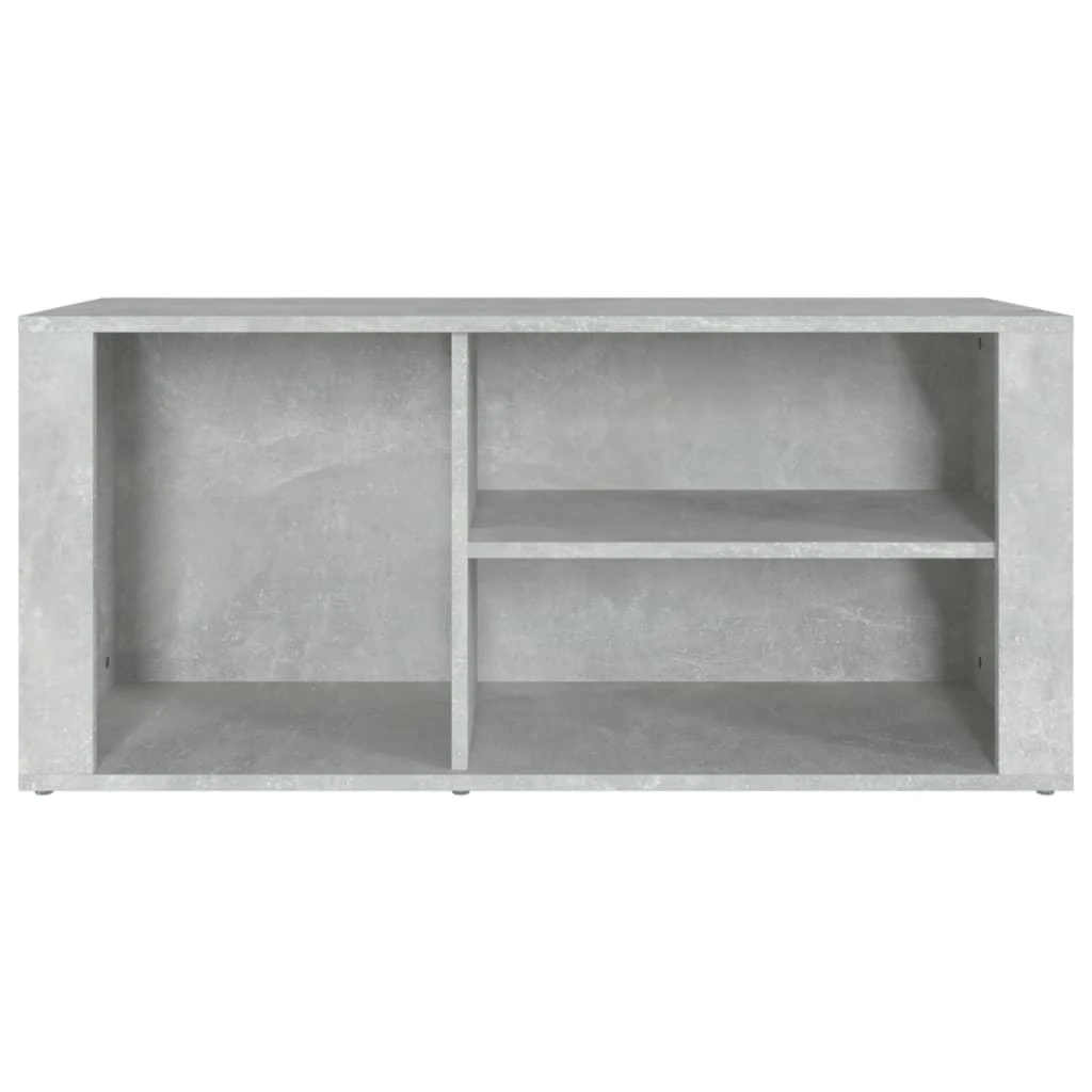 Spintelė batams, betono pilka, 100x35x45cm, apdirbta mediena