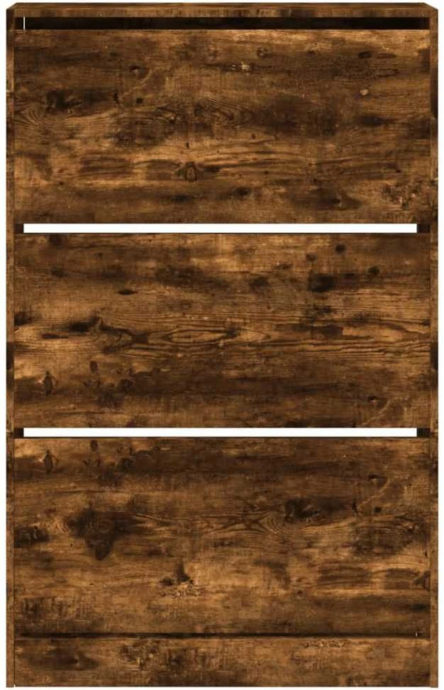 Spintelė batams, dūminė, 80x21x125,5cm, apdirbta mediena