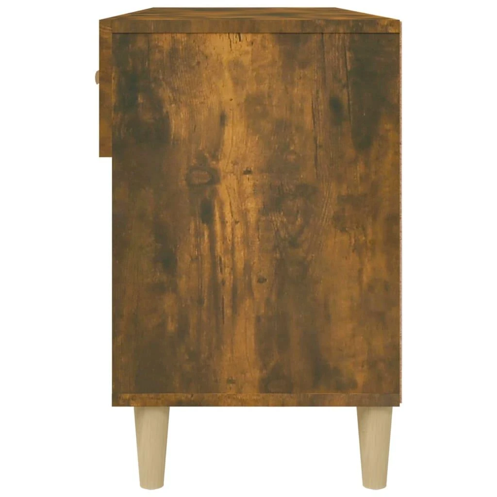 Spintelė batams, dūminio ąžuolo, 102x35x55cm, apdirbta mediena