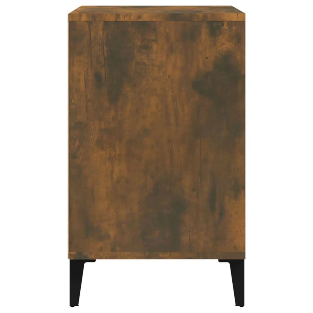 Spintelė batams, dūminio ąžuolo, 102x36x60cm, apdirbta mediena