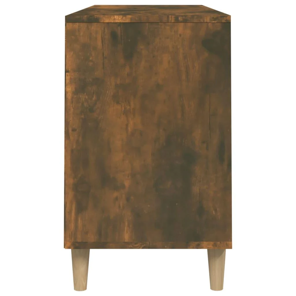 Spintelė batams, dūminio ąžuolo, 102x36x60cm, apdirbta mediena