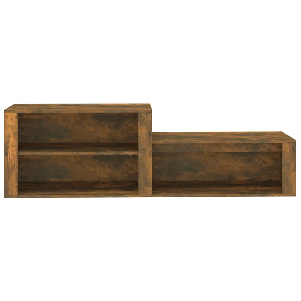 Spintelė batams, dūminio ąžuolo, 150x35x45cm, apdirbta mediena