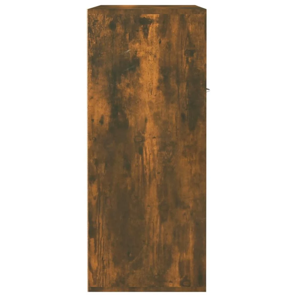 Spintelė batams, dūminio ąžuolo, 60x35x84cm, apdirbta mediena