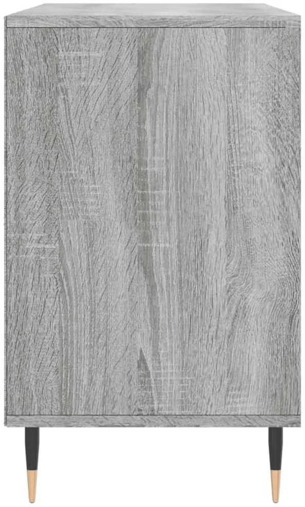 Spintelė batams, pilka ąžuolo, 102x36x60cm, apdirbta mediena