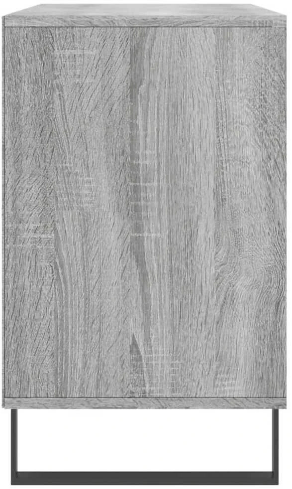 Spintelė batams, pilka ąžuolo, 102x36x60cm, apdirbta mediena