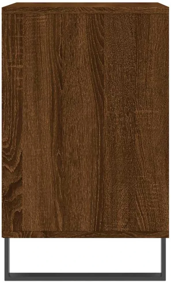 Spintelė batams, ruda ąžuolo, 102x36x60cm, apdirbta mediena