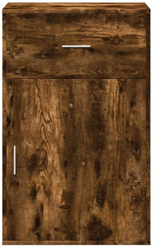 Spintelė daiktams, dūminio ąžuolo spalvos, 56,5x39x90cm, MDP