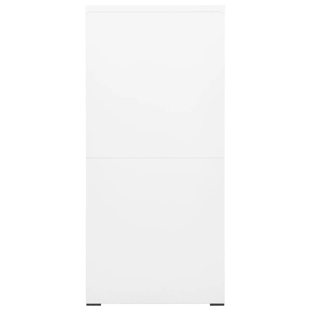 Spintelė dokumentams, baltos spalvos, 46x62x133cm, plienas