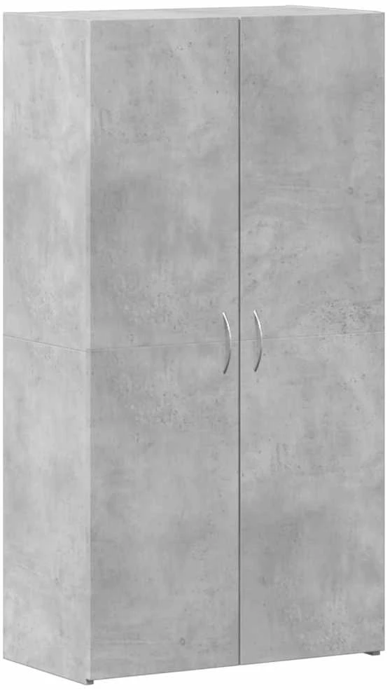 Spintelė dokumentams, betono, 60x32x115cm, apdirbta mediena
