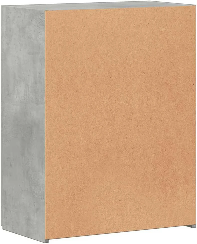 Spintelė dokumentams, betono, 60x32x77,5cm, apdirbta mediena