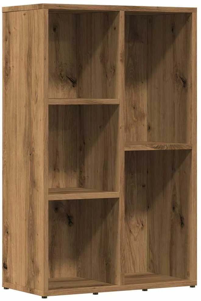 Spintelė knygoms, artisano ąžuolo, 45x25x80cm, mediena