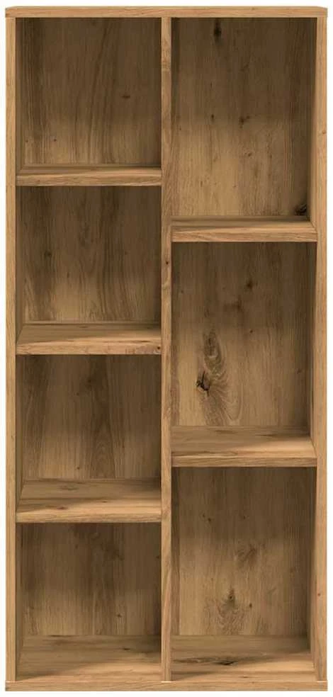 Spintelė knygoms, artisano ąžuolo spalvos, 50x25x104cm