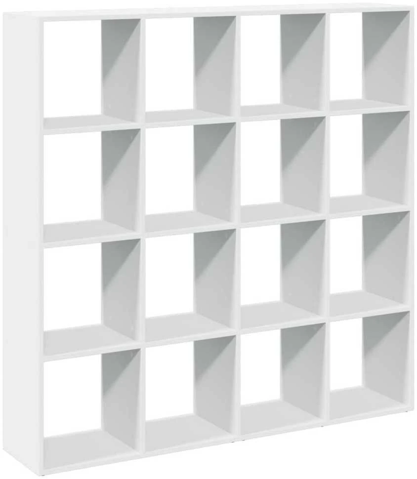 Spintelė knygoms, baltos spalvos, 137,5x29x137,5cm, MDP