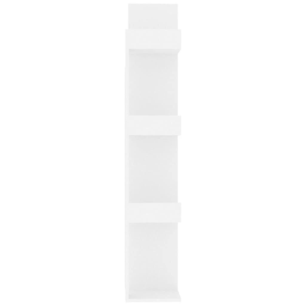 Spintelė knygoms, balta, 48x25,5x140cm, apdirbta mediena