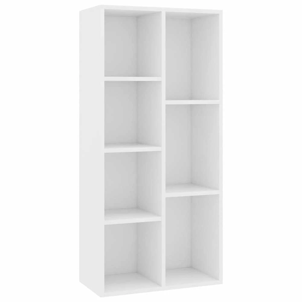 Spintelė knygoms, baltos spalvos, 50x25x106cm, apdirbta mediena