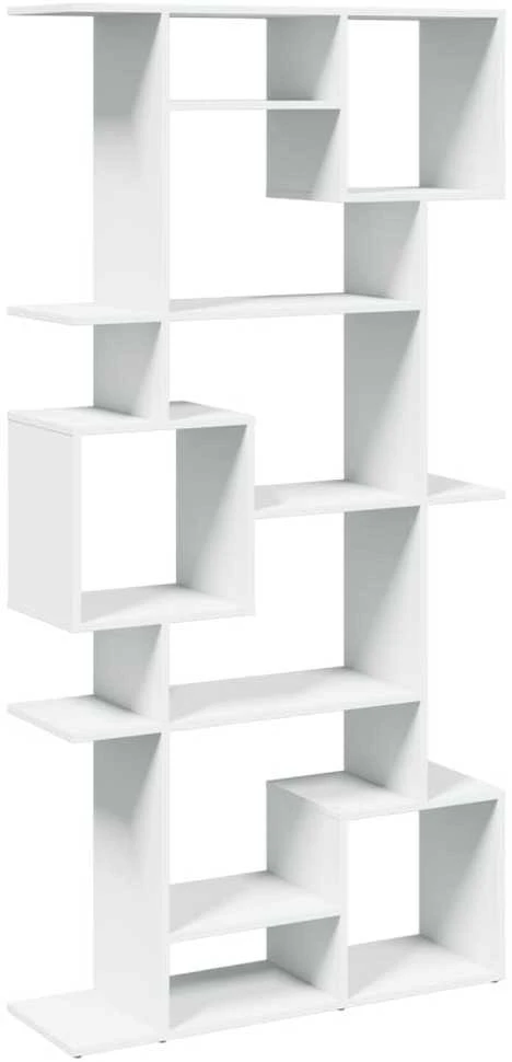 Spintelė knygoms, baltos spalvos, 92x29x188cm, MDP