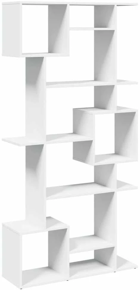 Spintelė knygoms, baltos spalvos, 92x29x188cm, MDP