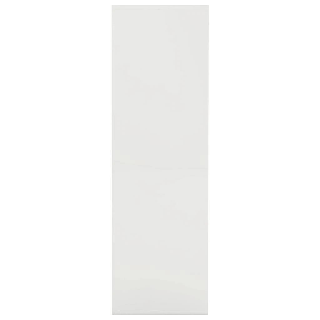 Spintelė knygoms, baltos spalvos, 98x29x97,5cm apdirbta mediena