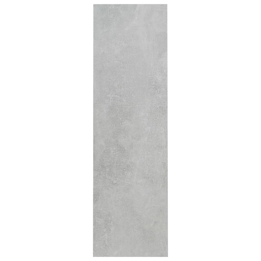 Spintelė knygoms, betono, 97,5x29,5x100cm, apdirbta mediena