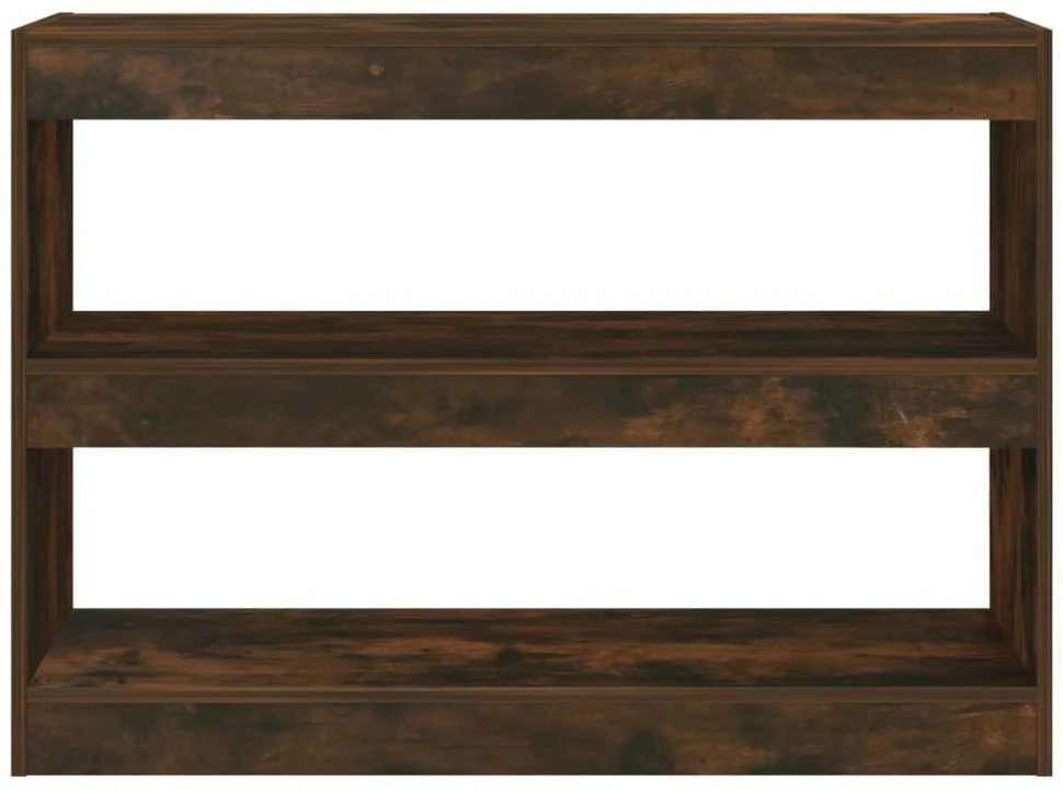 Spintelė knygoms/kambario pertvara, ąžuolo, 100x30x72cm