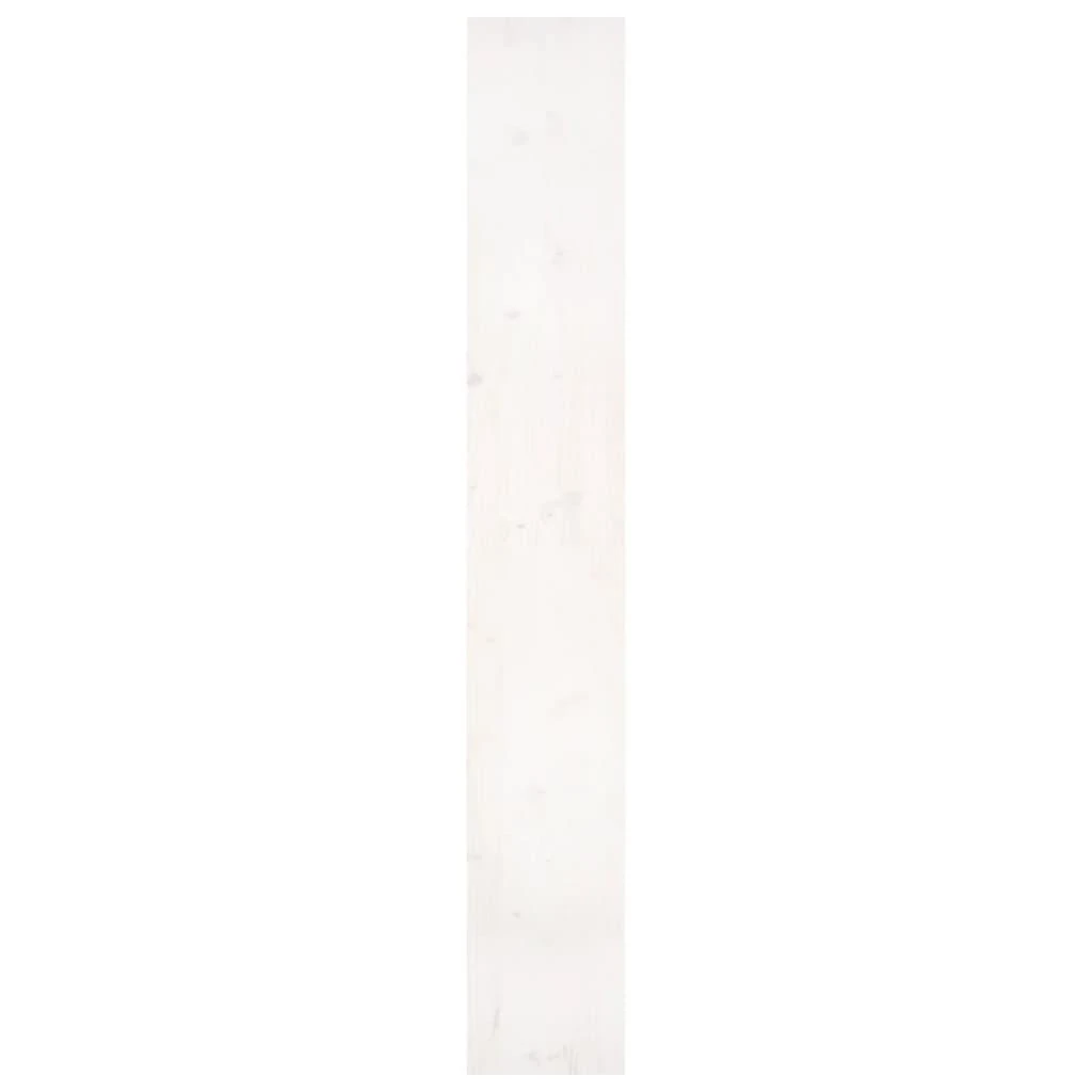 Spintelė knygoms/kambario pertvara, balta, 80x30x199,5cm, pušis