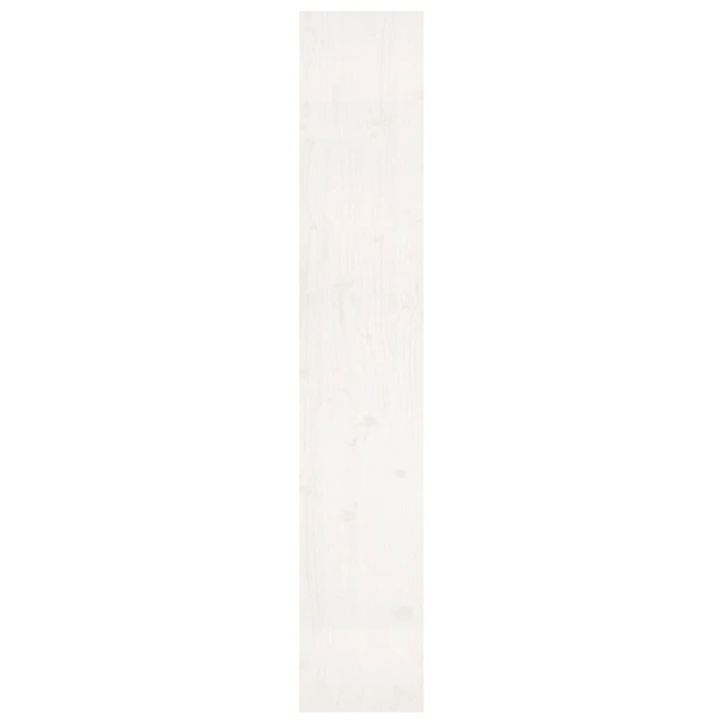 Spintelė knygoms/kambario pertvara, balta, 80x30x167,4cm, pušis