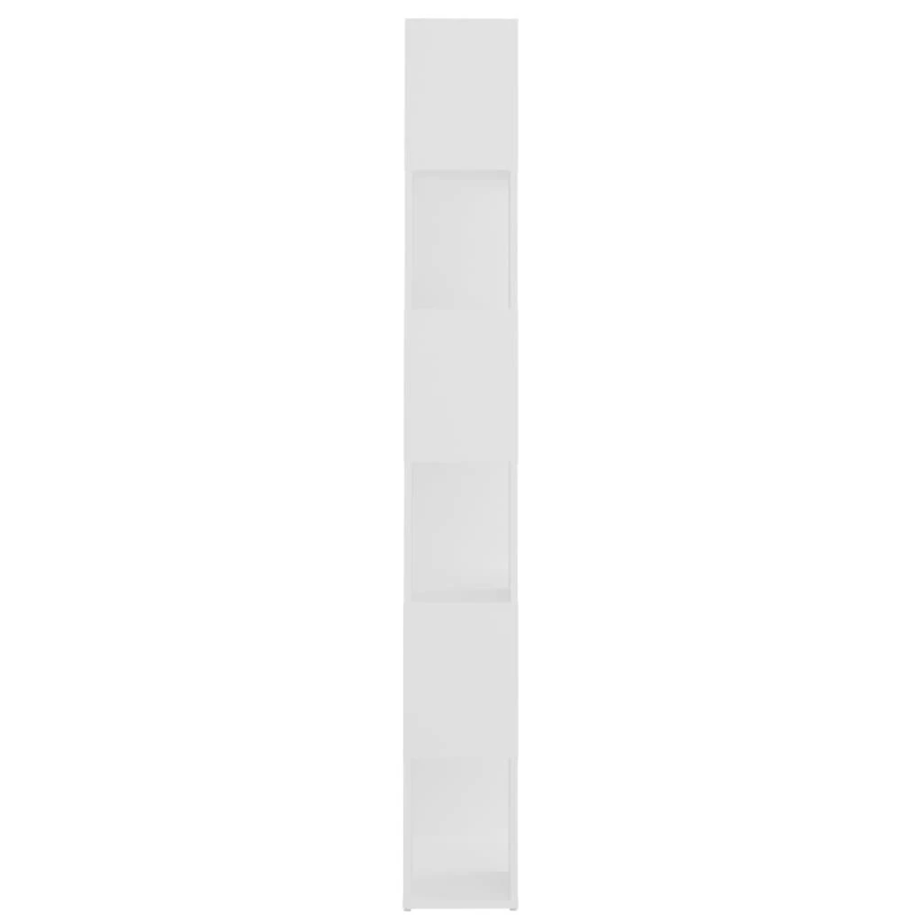 Spintelė knygoms/kambario pertvara, balta, 60x24x186cm