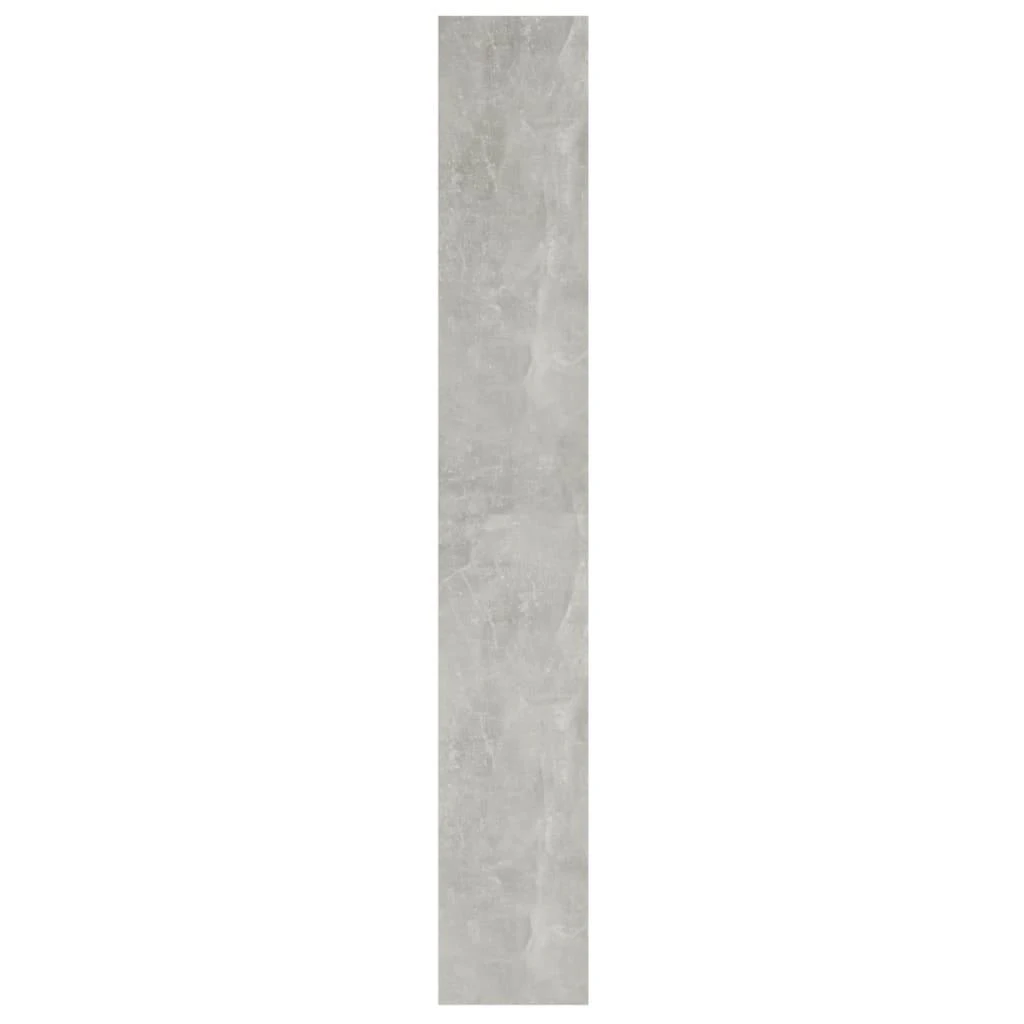 Spintelė knygoms/kambario pertvara, betono pilka, 40x30x198cm