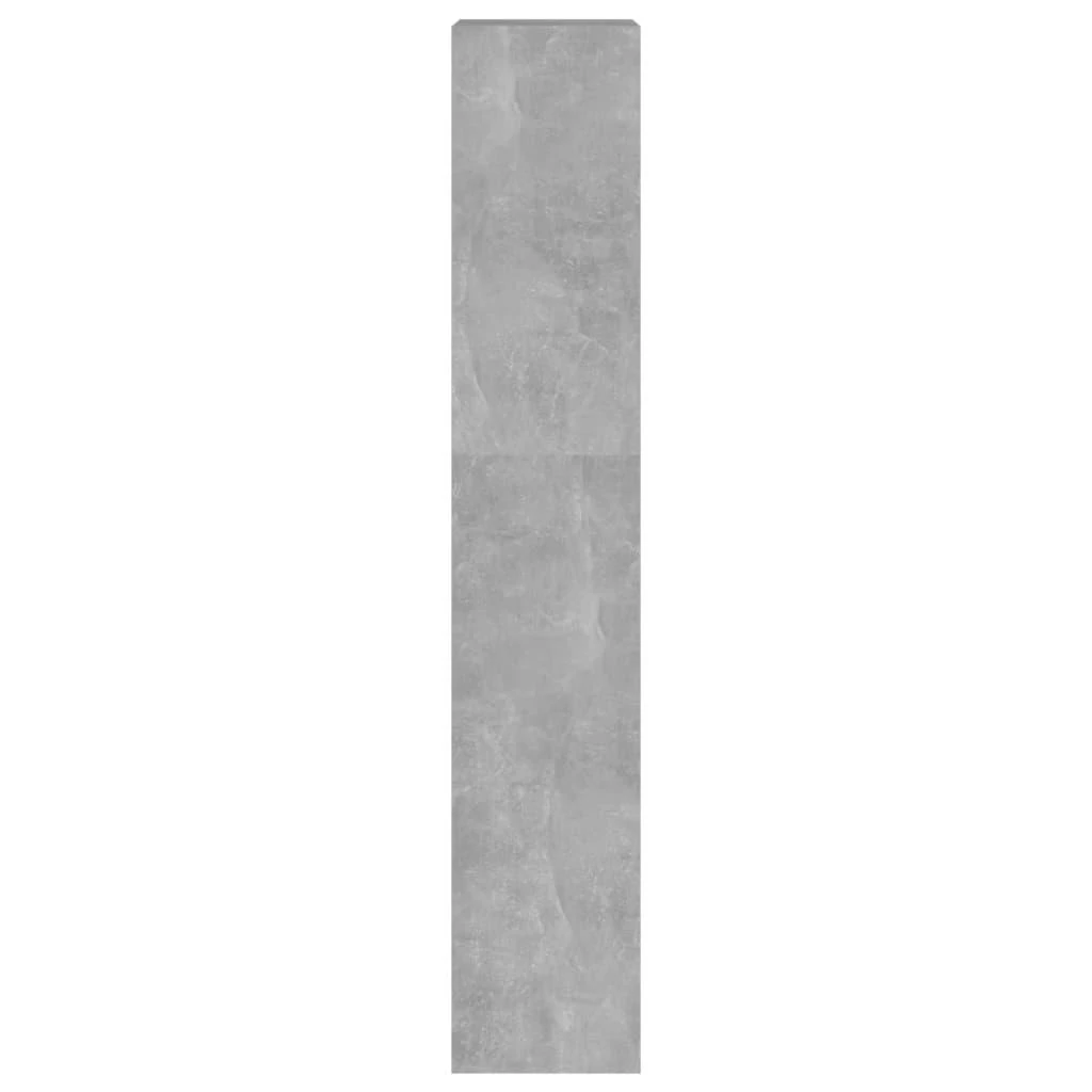 Spintelė knygoms/kambario pertvara, betono pilka, 40x30x166cm